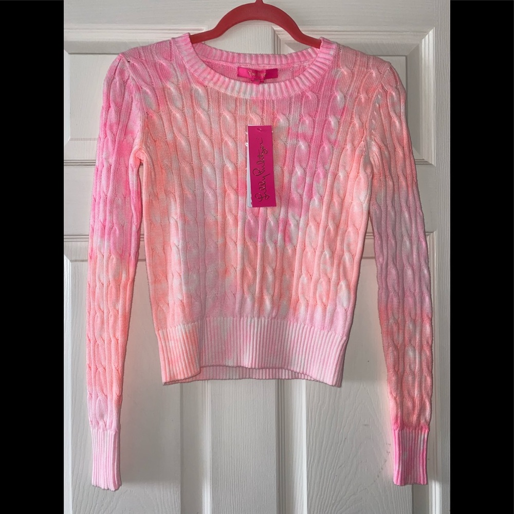 Lilly Pulitzer cable sweater